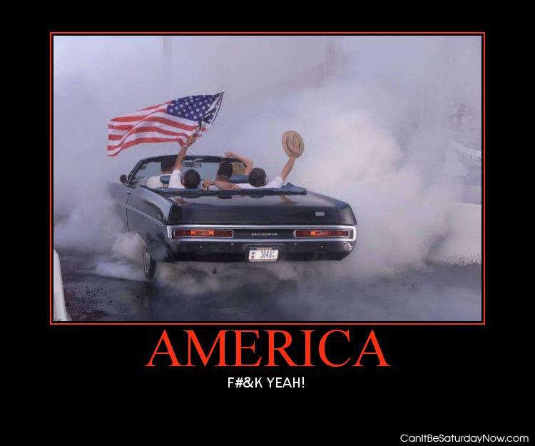 America burnout - welcome to America