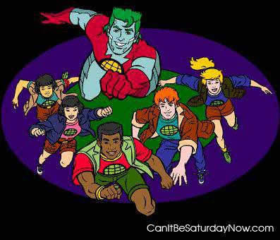 CP - Captain planet hes our hero!