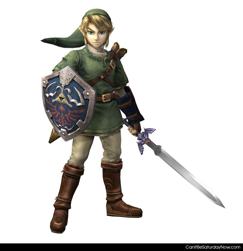 Link stare - just a pic of link for those Zelda lovers