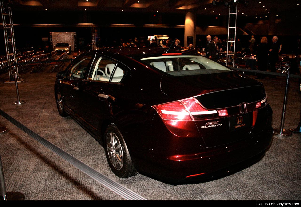 Honda clarity - some press person got there before everyone else