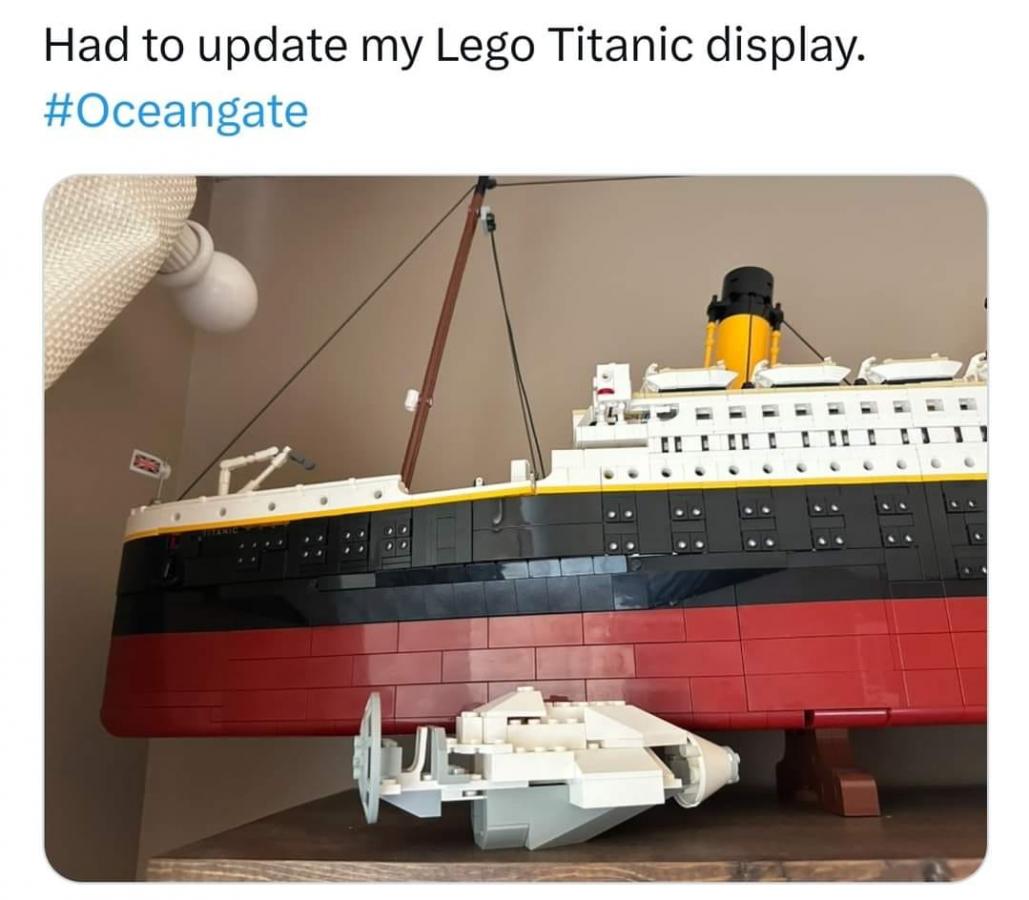 Lego titanic - updated