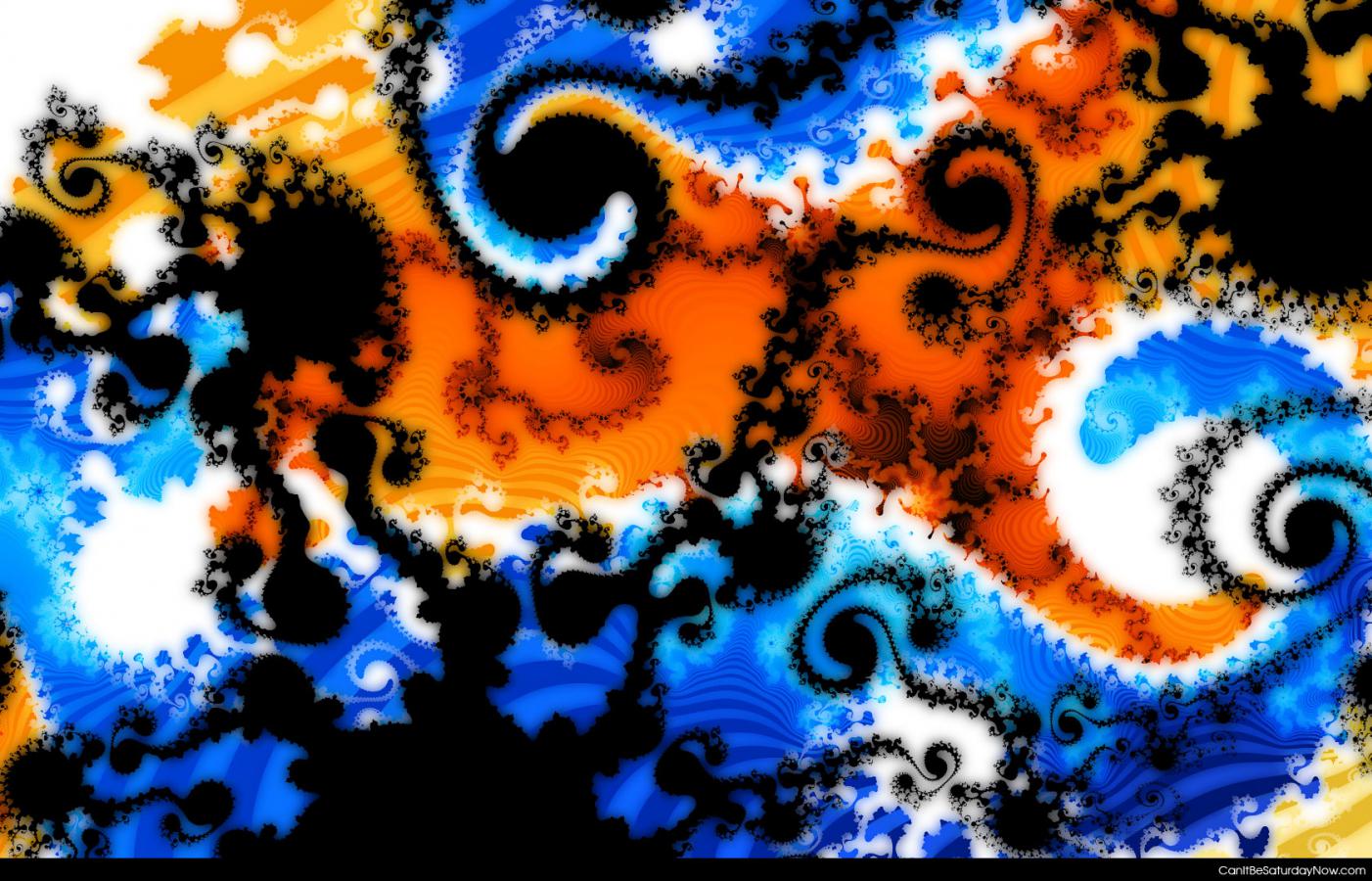 Trippy swirl art - flashbacks anyone ?