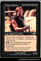 Chuck Norris Card