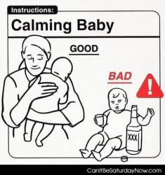 Calm the baby