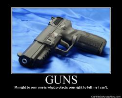 Guns protect