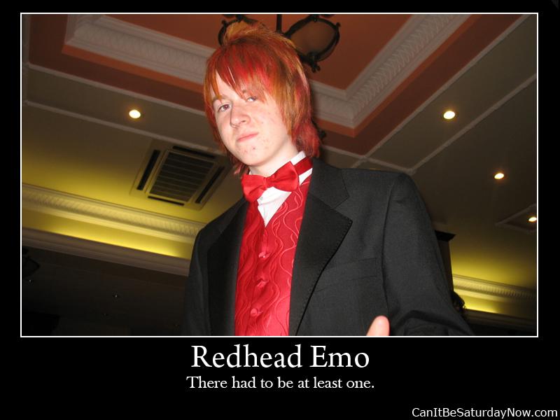 Red emo - yeah there is one