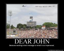 Dear john plane