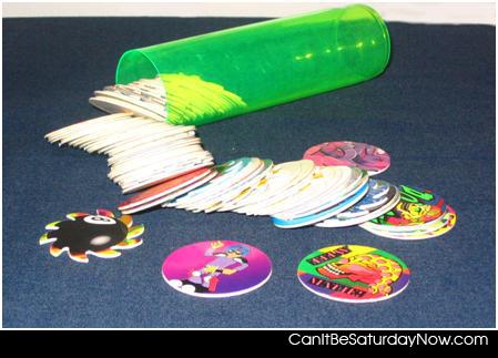 Pogs - You know you had some.