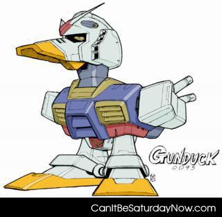 Gundom Duck - Its a duck gone gundom