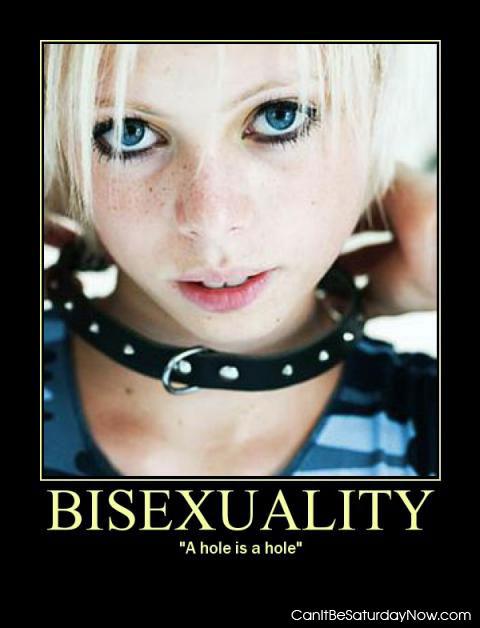 Bisexuality - a whole is hole
