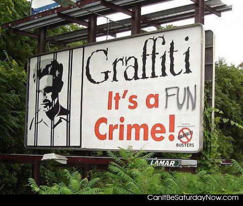 Graffiti - It can change things