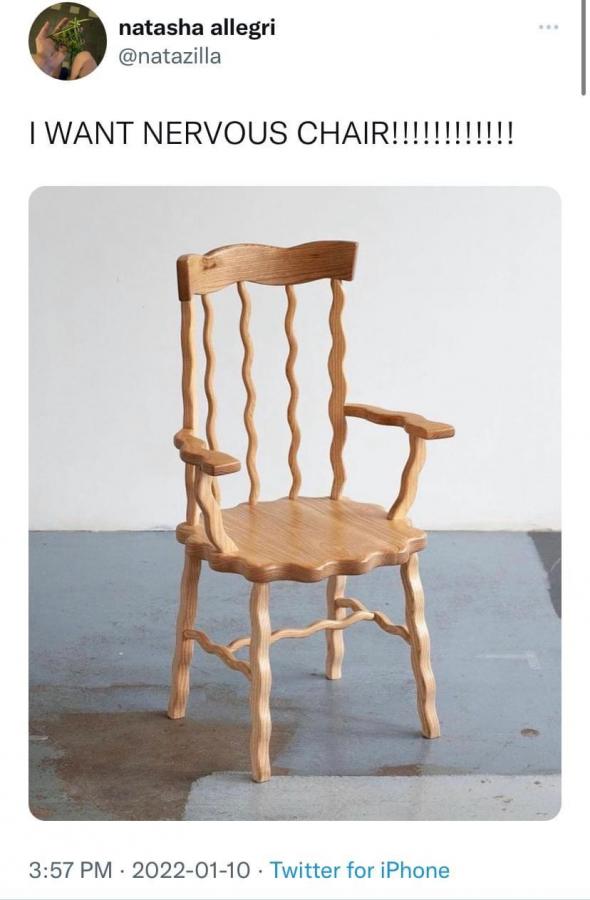 nervous chair - looks fun