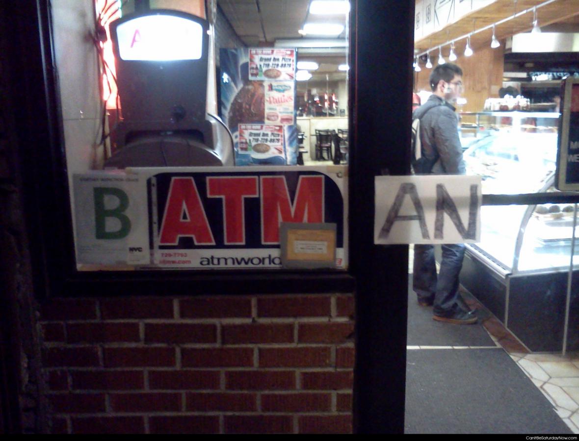 Batman 2 - B ATM AN