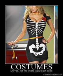 Bone costume