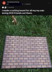 OCD cutting board