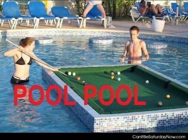 Pool Pool - Play pool in the pool and be cool