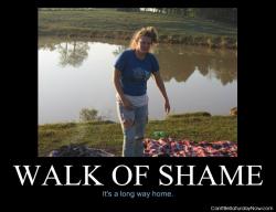 Walk of shame