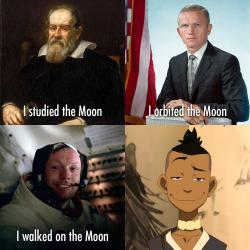 banged the moon