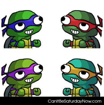 Tmnt shaded - cell shaded TMNT
