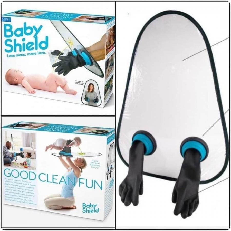 baby shield - do not get peed on