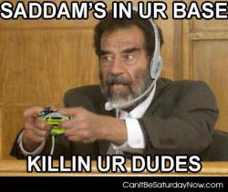 Saddam killing