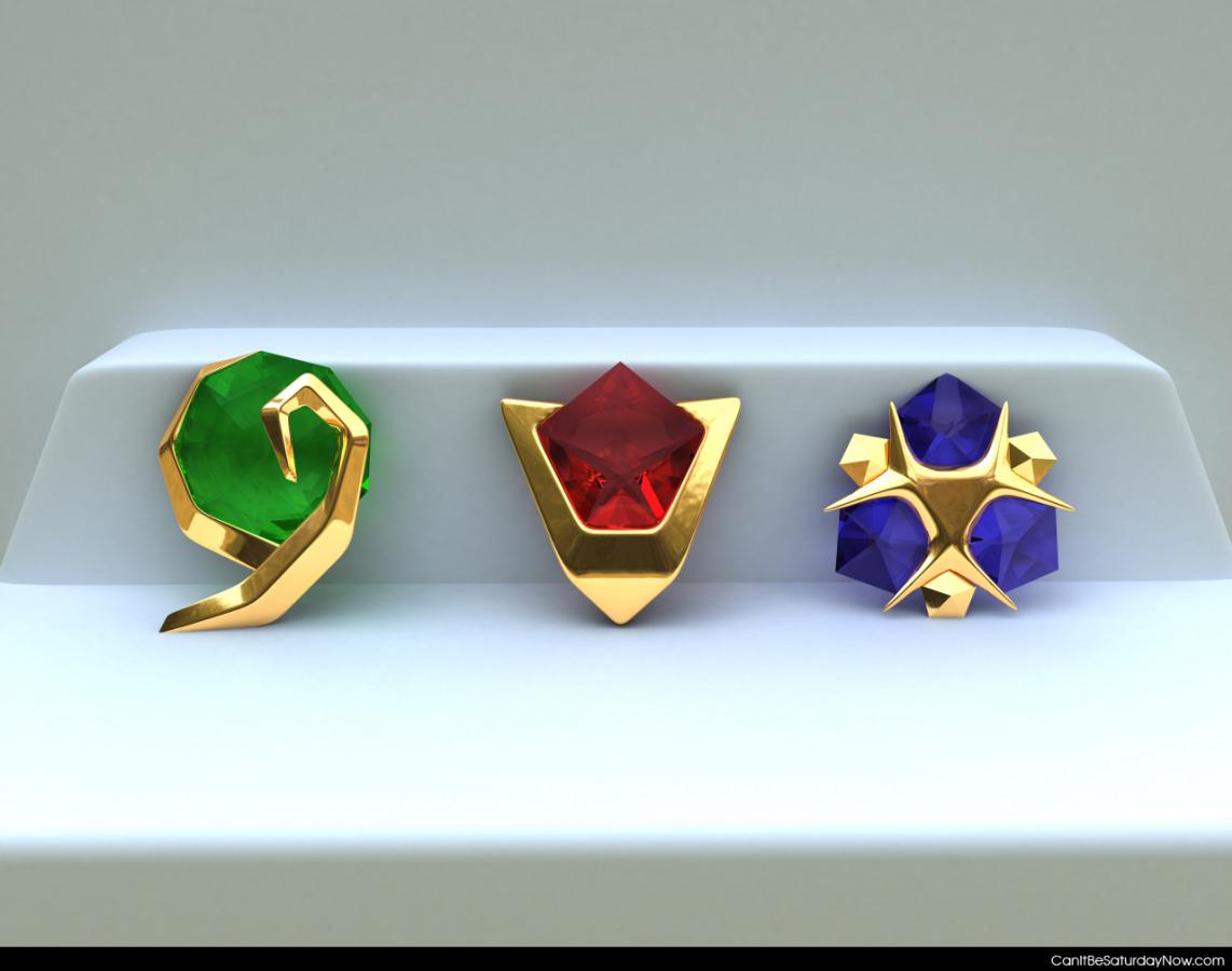 Zelda gems - The gems from Zelda