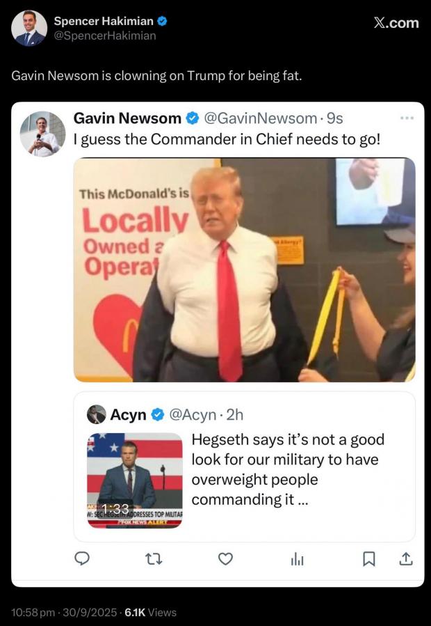 no fatties - except him