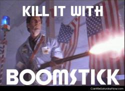 Kill with boomstick