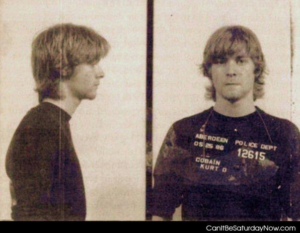 Kurt Cobain - boom head shoot!