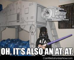 AT-AT bed